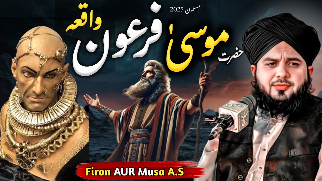 Firon Badshah & Hazrat Musa (A.S) ka waQia 💥|| Peer Ajmal Raza Qadri