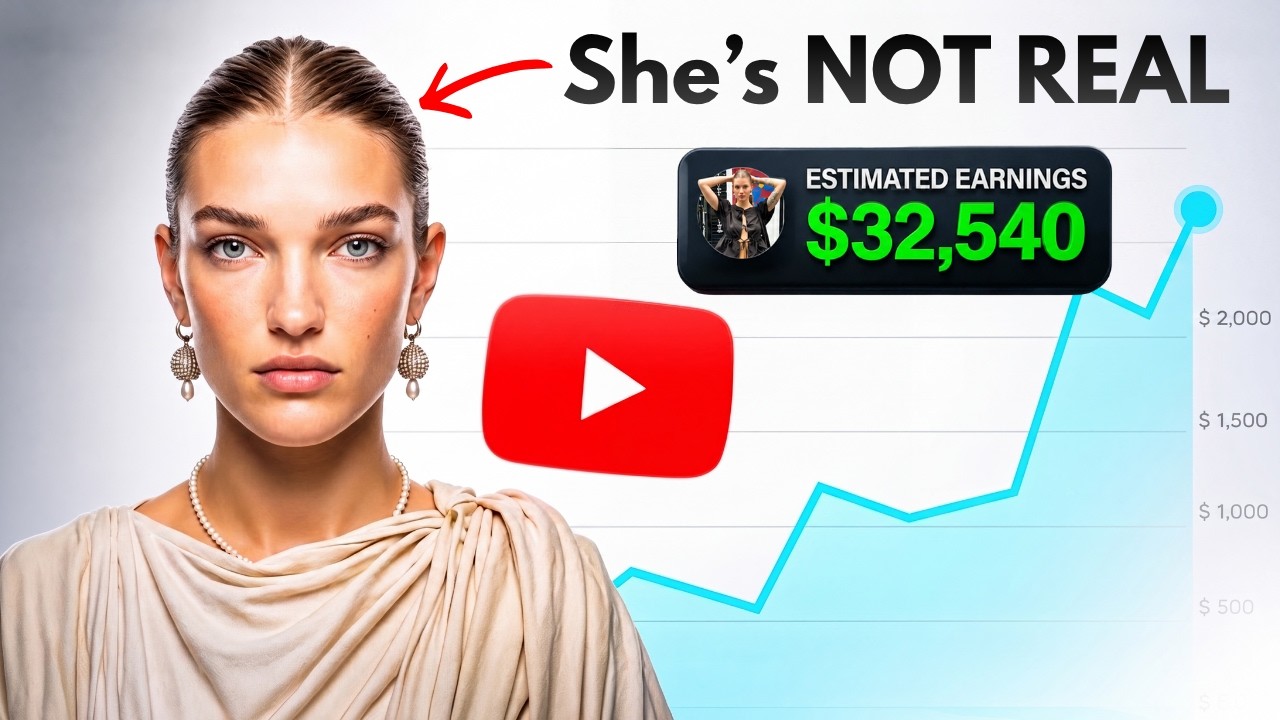 I Cloned an AI influencer who got 5M views on YouTube in 3 months