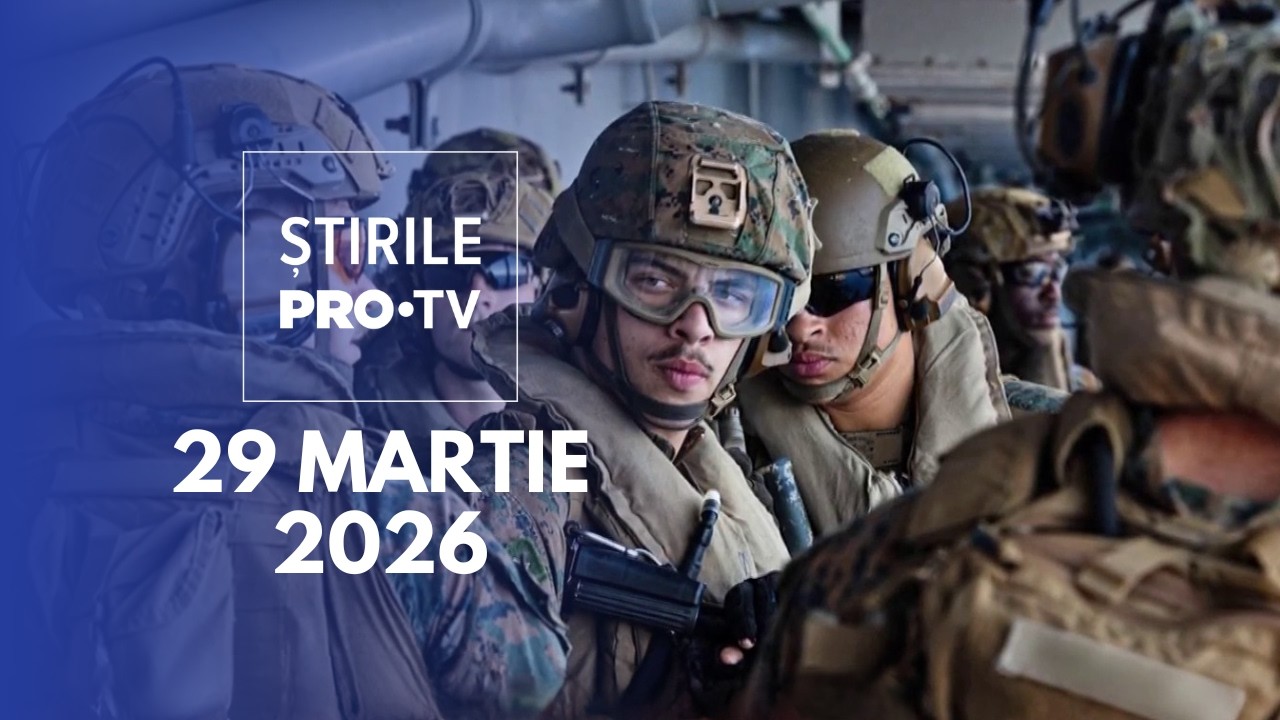 Știrile PRO TV - 29 Martie 2026 | SUA, planuri pentru raiduri terestre