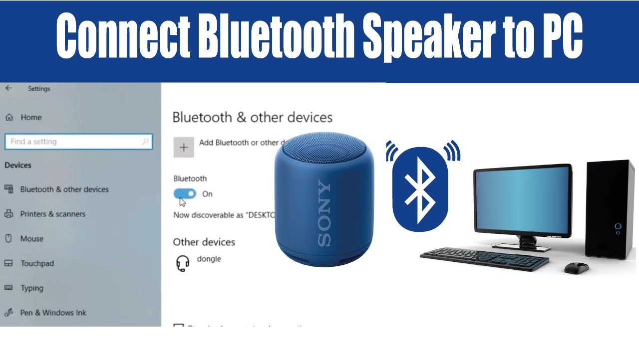Как подключить Bluetooth-колонку к ПК или ноутбуку
