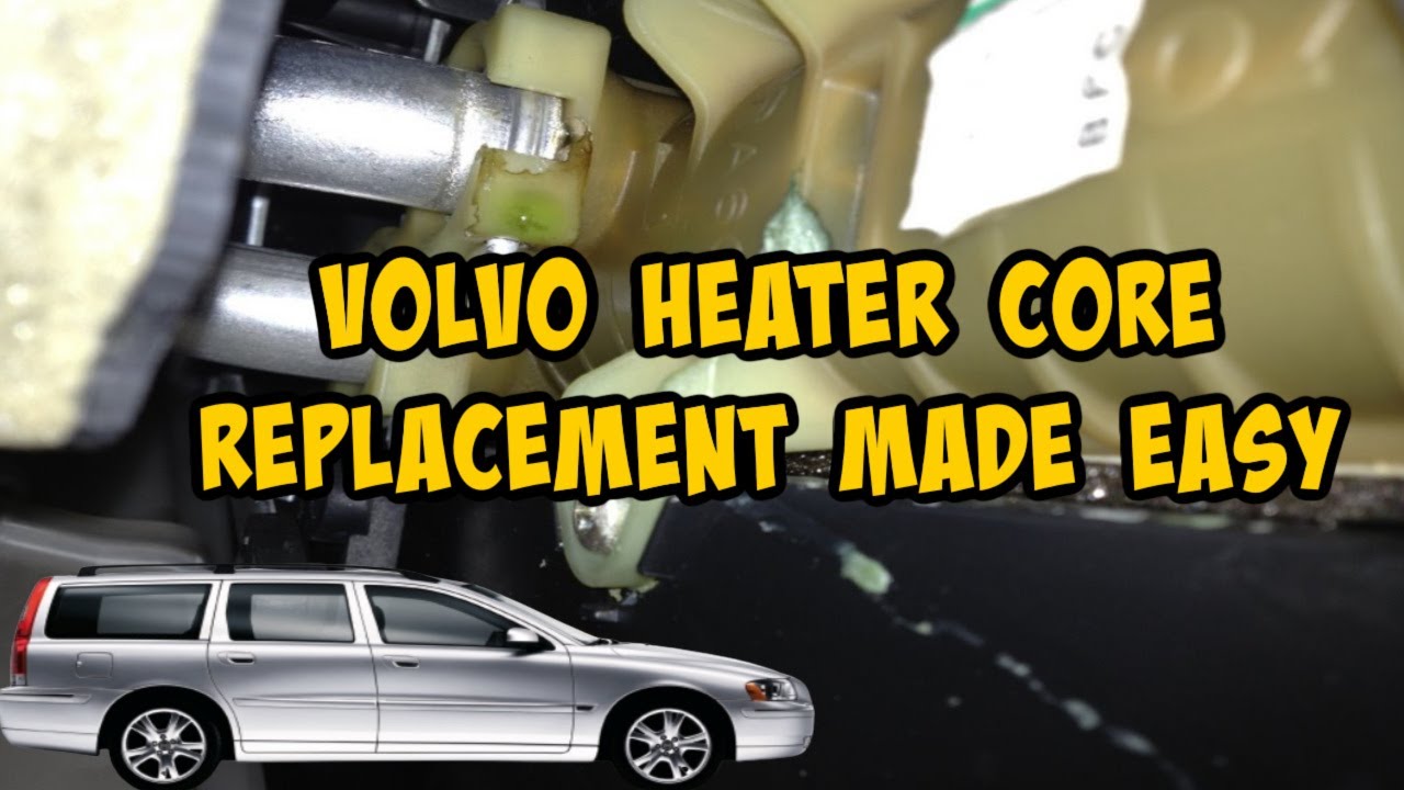 Volvo S60 and V70 Heater Core Replacement. How To Get It Done Fast!