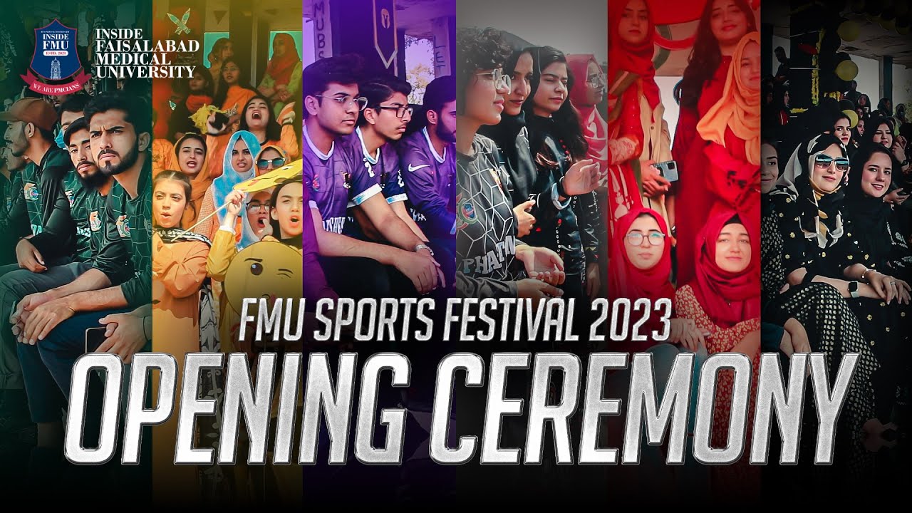 FMU Sports Festival Opening Ceremony 2023 | Highlights | Inside FMU