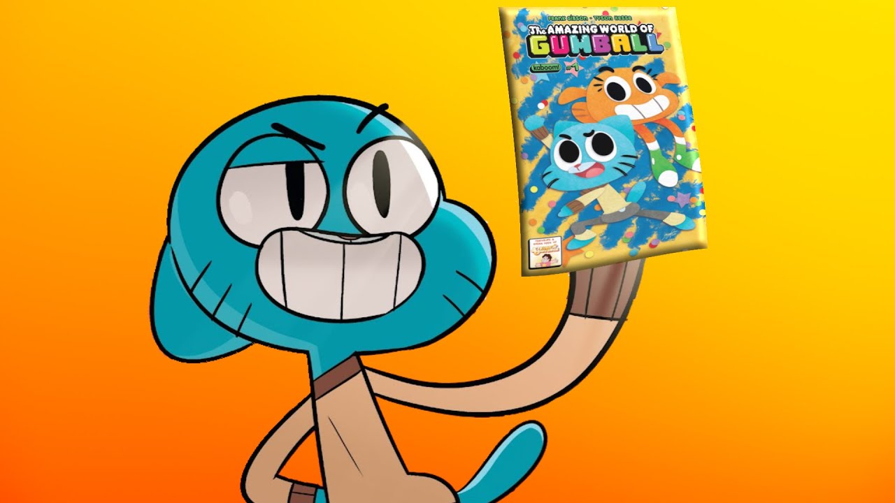 Gumball has comic books?!