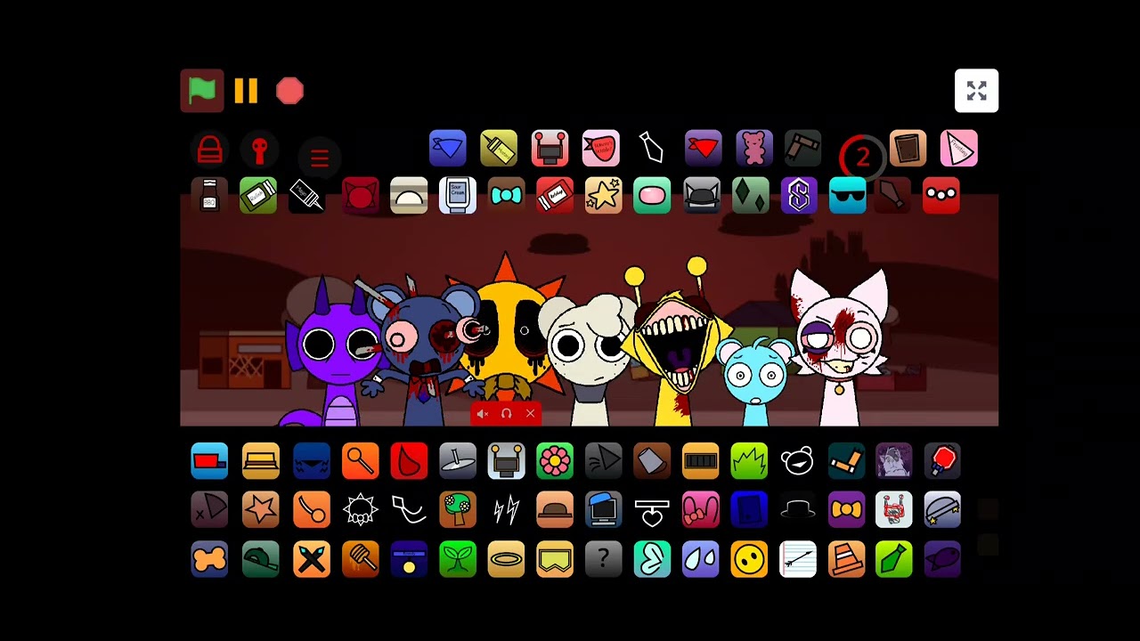 Sprunkle salad horror mode// 