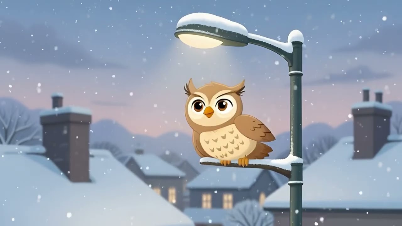 Goodnight my love 🦉 soothing instrumental lullaby to sleep deeply 🦉