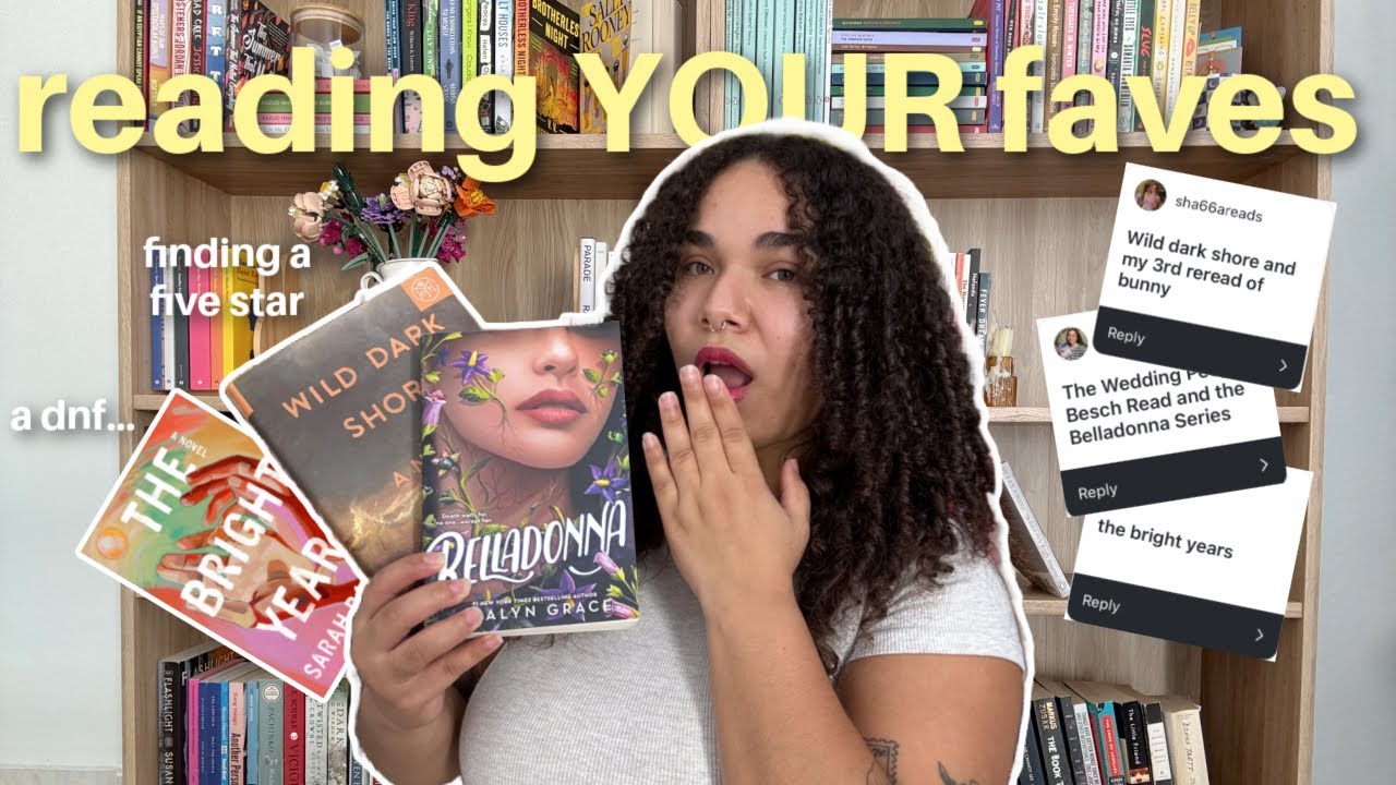 reading *YOUR* favorite books of 2025 📖 🌟 READING VLOG