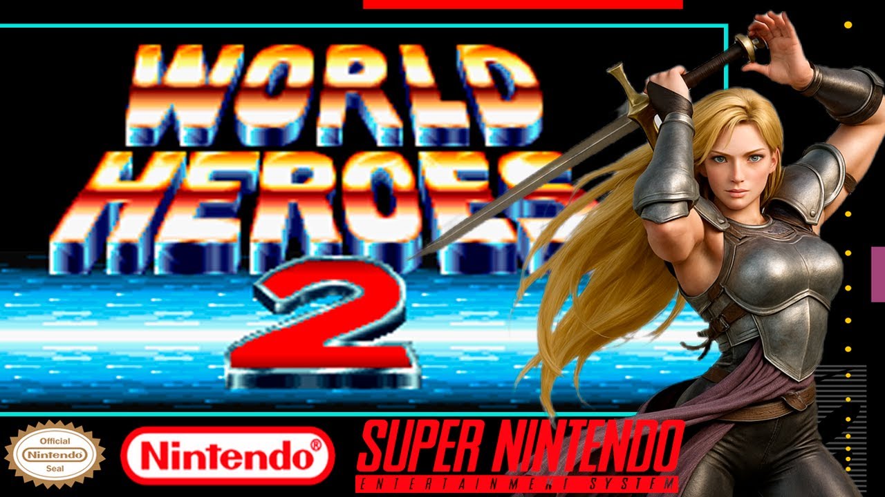LONGPLAY: World Heroes 2 (SNES) Janne D'Arc