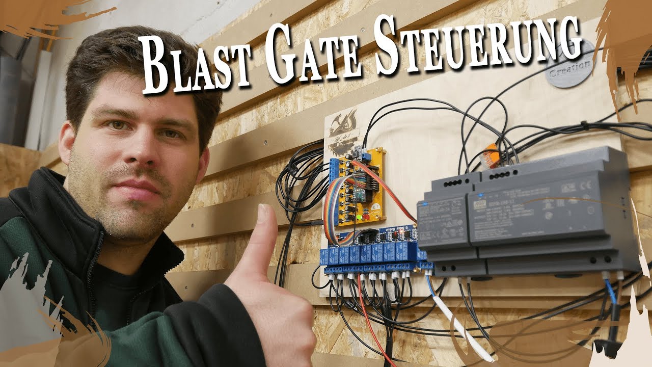 Blast Gate Steuerung voll Automatisch | Let´s do it