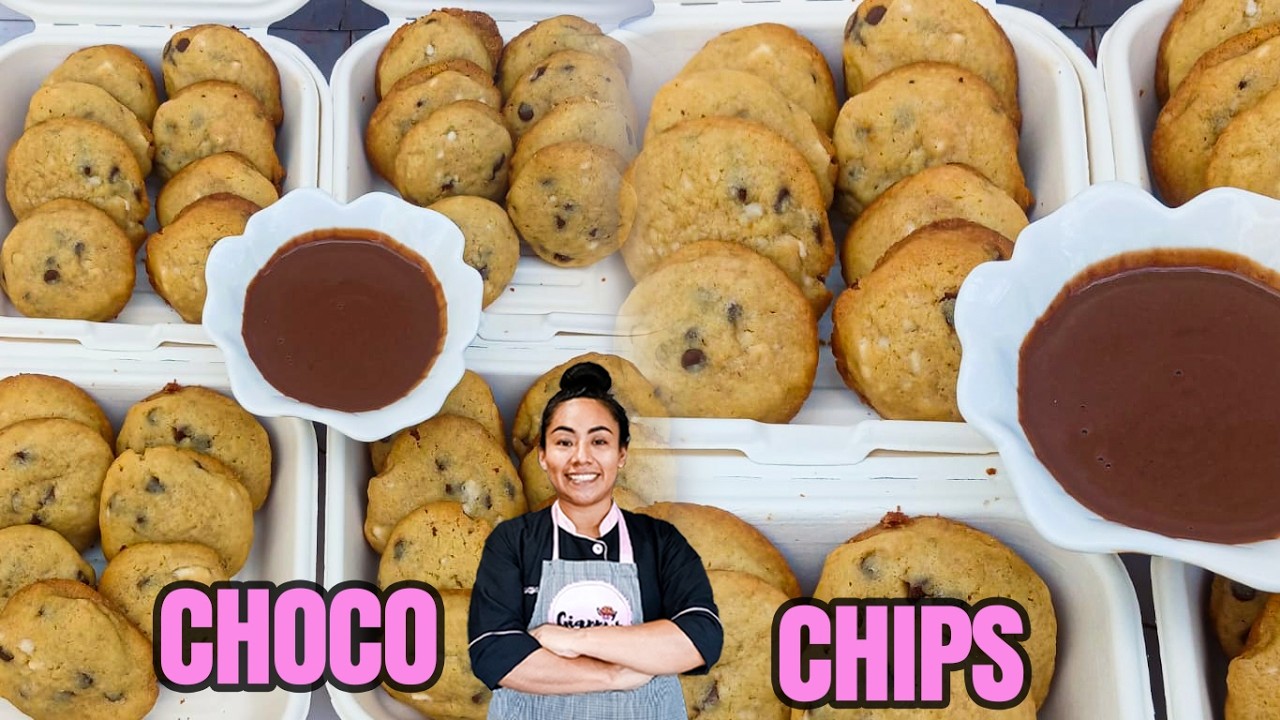 GALLETAS CHOCO CHIPS para EMPRENDER - Receta Fácil - Giannis Cake