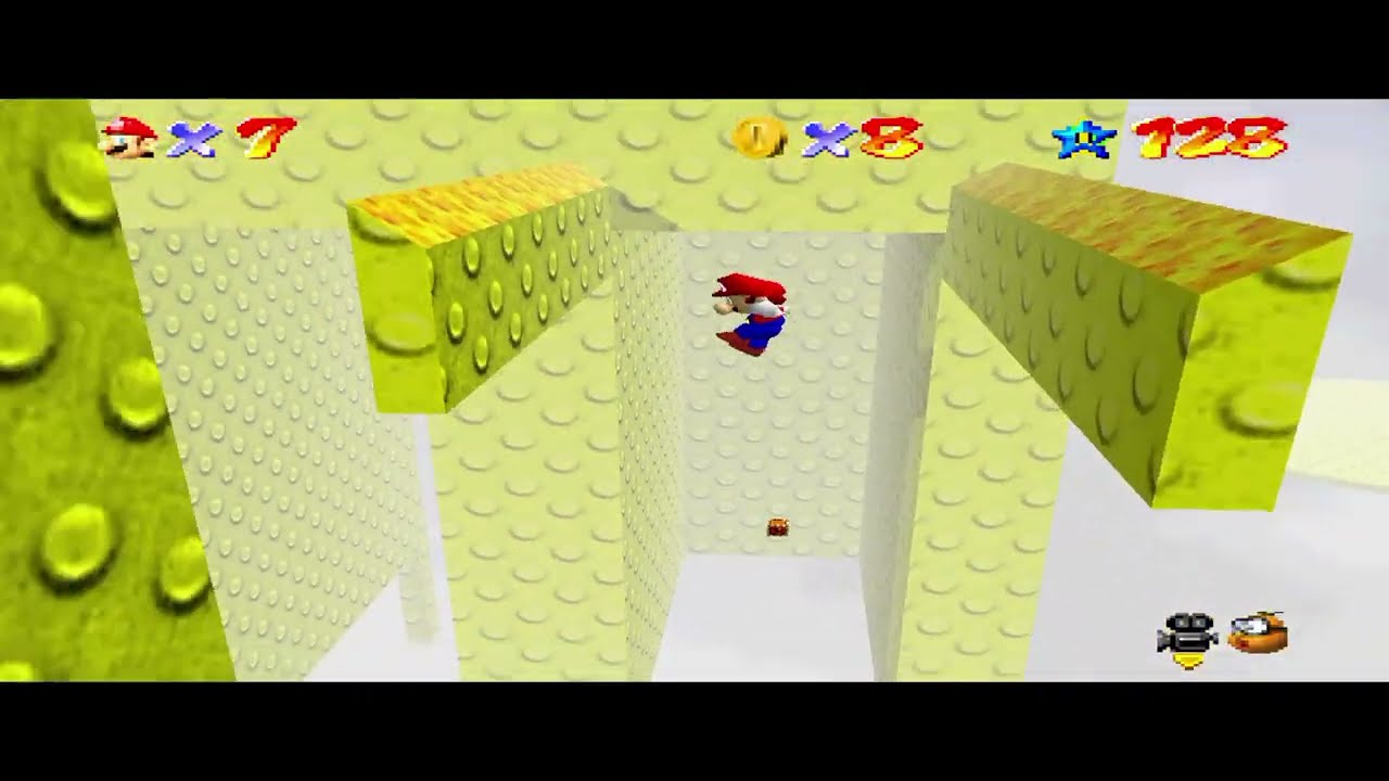 Course 15: Multicolored Sky - Lost World Remake (Mario 64 Rom Hack)