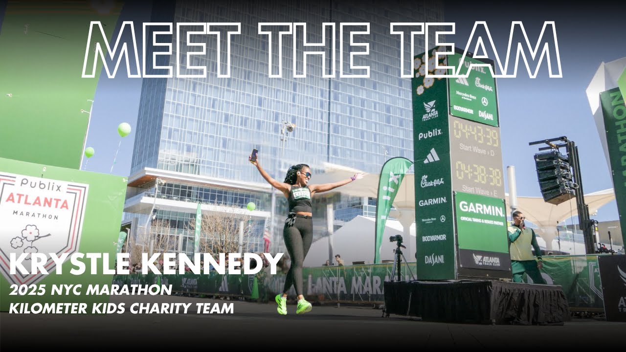 2025 NYC Marathon Kilometer Kids Charity Team | Krystle Kennedy