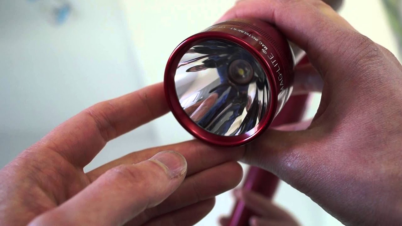 (GER) Maglite Echtglas Scheibe und LED Leuchtmittel