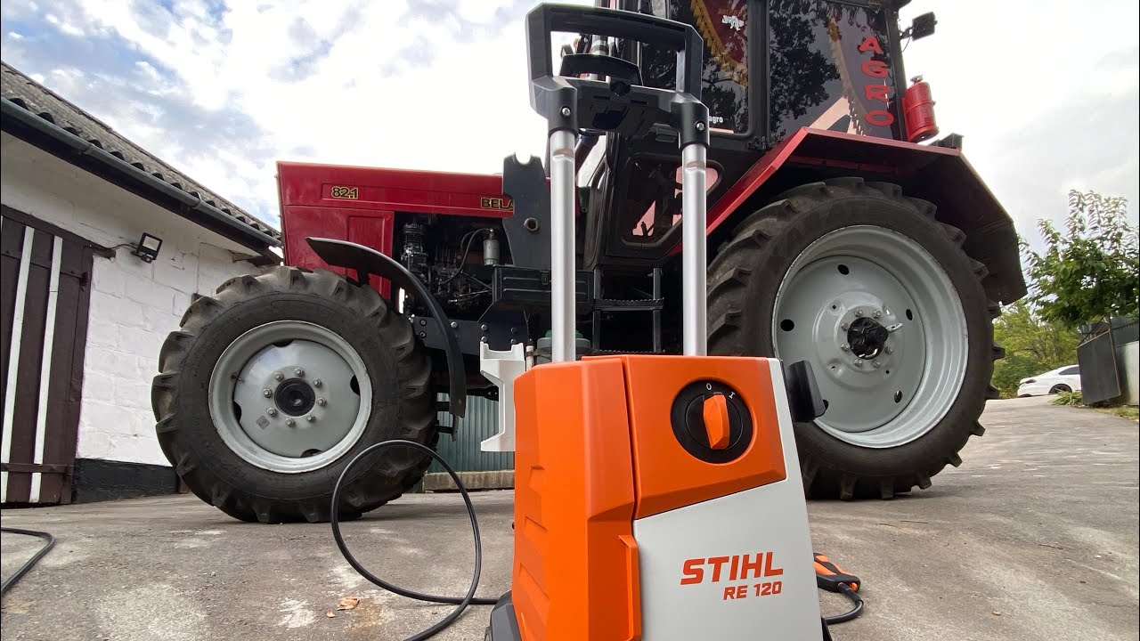 Обнова🔥мийка STIHL RE 120💪 тестуємо👍