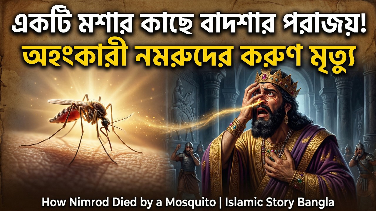 নমরুদ কীভাবে একটি মশার কাছে পরাজিত হলো? | Prophet Ibrahim AS Story