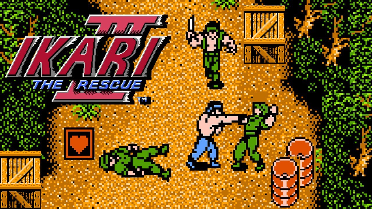 Ikari III: The Rescue (1989-90) NES - 2 Players [TAS]