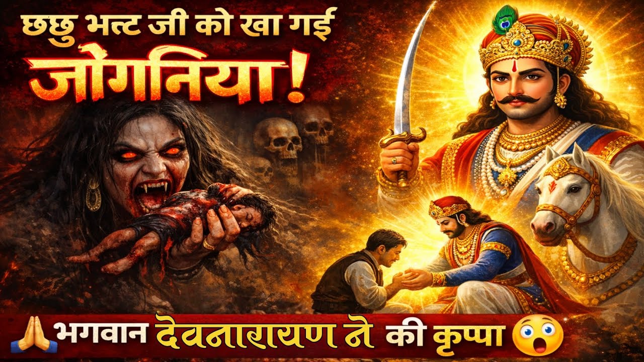 छछु भट्ट जी को खा गई जोगणिया भगवान देवनारायण ने की कृपा ।। अजय गुरुजी ।।
