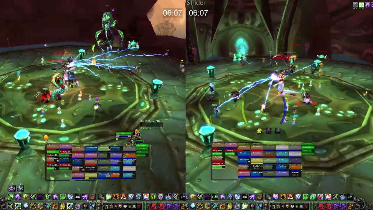 TBC Classic: Serpentshrine Cavern - Lady Vashj pre-nerfed vs nerfed
