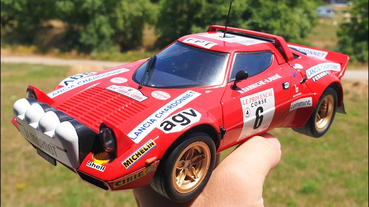 Lancia Stratos HF 1975 Tour Corse B. Darniche 1/18 IXO ALTAYA