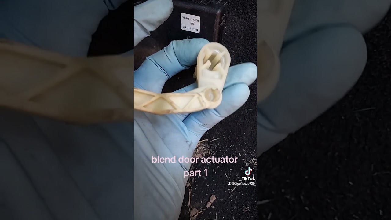 blend door replacement part 1