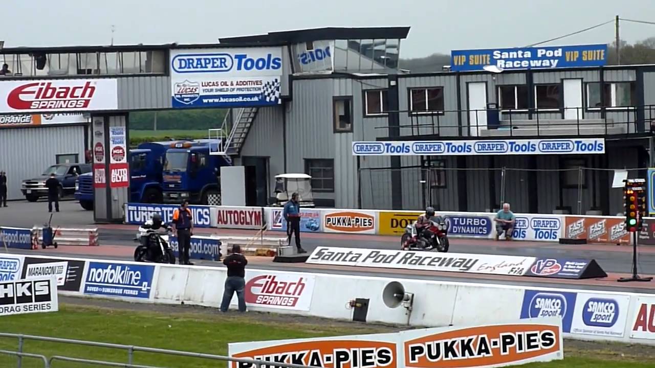 Ron 12.119sec Santa Pod.MTS
