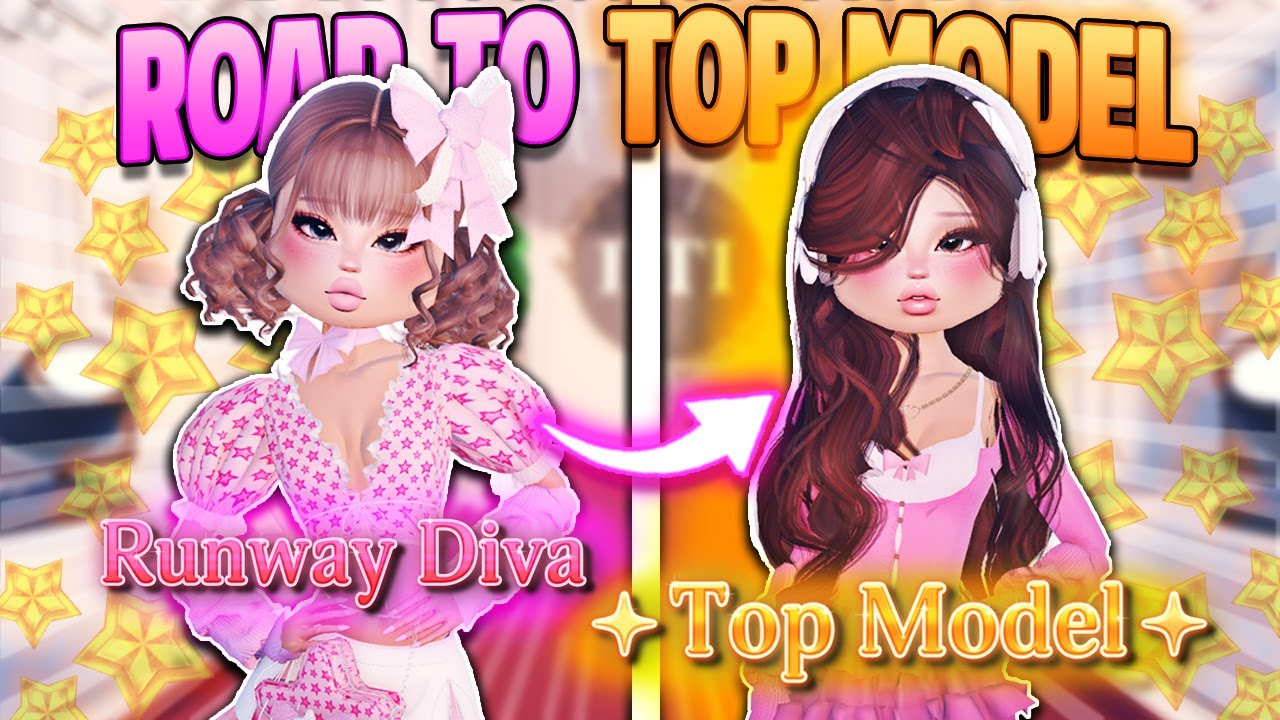 The Video CANT END Until I REACH TOP MODEL in DRESS TO IMPRESS! (FINALLY GETTING TOP MODEL!) ⭐