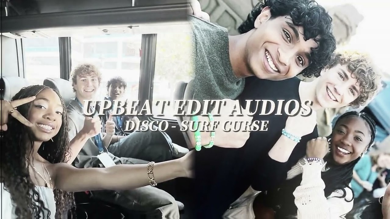 Upbeat edit audios + timestamps!! 