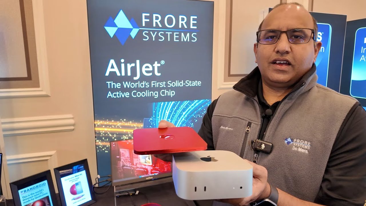 Мини-ПК Qualcomm, X2 Elite, Mac M4 Mini Killer, твердотельный кулер Frore AirJet: 27 дБА, 10 мм