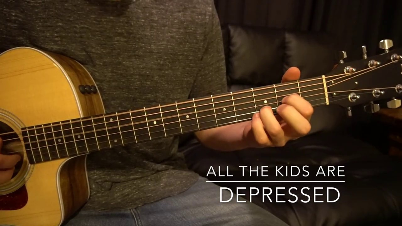 all the kids are depressed // Jeremy Zucker // Easy Guitar Lesson