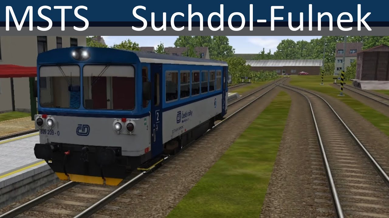 MSTS | trať 321 | Suchdol nad Odrou-Fulnek a zpátky