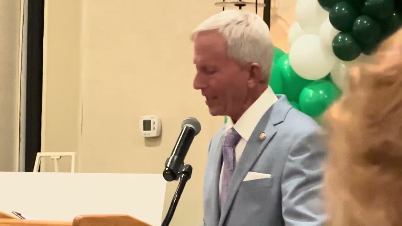 Harry Hurley Friendly Sons of Saint Patrick Man of The Year part 1 Congressman Jeff Van Drew