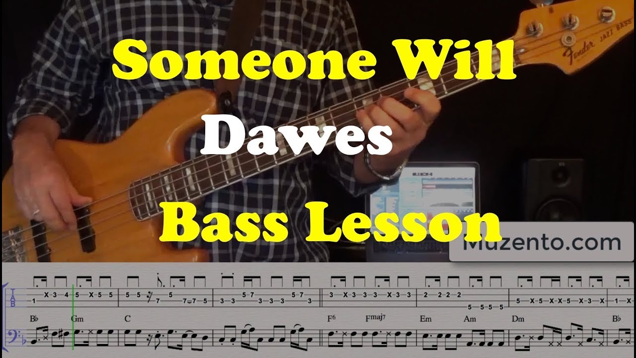 Someone Will - Dawes - Bass Lesson
