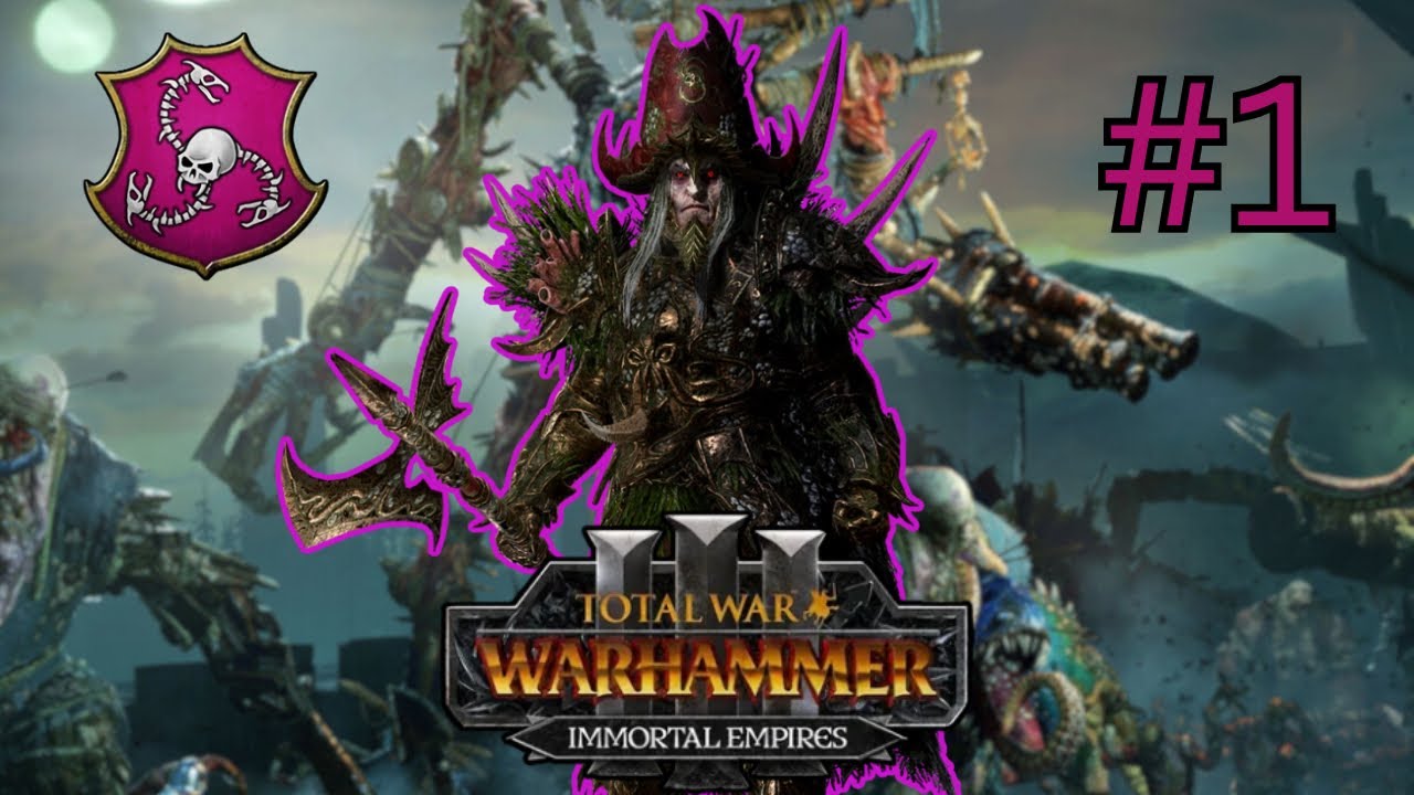 AFRAID TO GET A LIL WET?! Count Noctilus Immortal Empires Pt. 1 - Total War: Warhammer III 6.1.1