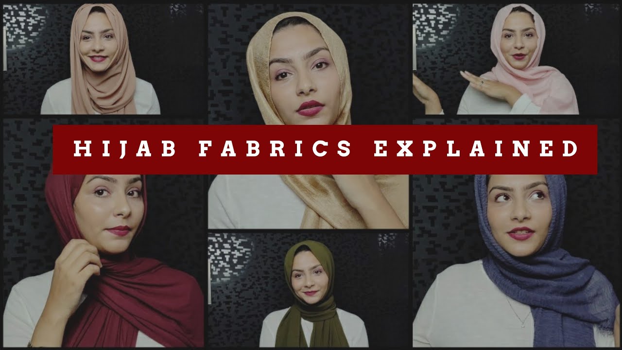 HIJAB FABRICS EVERY HIJABI SHOULD KNOW ABOUT | HIJABI STARTER KIT | HIJAB CARE