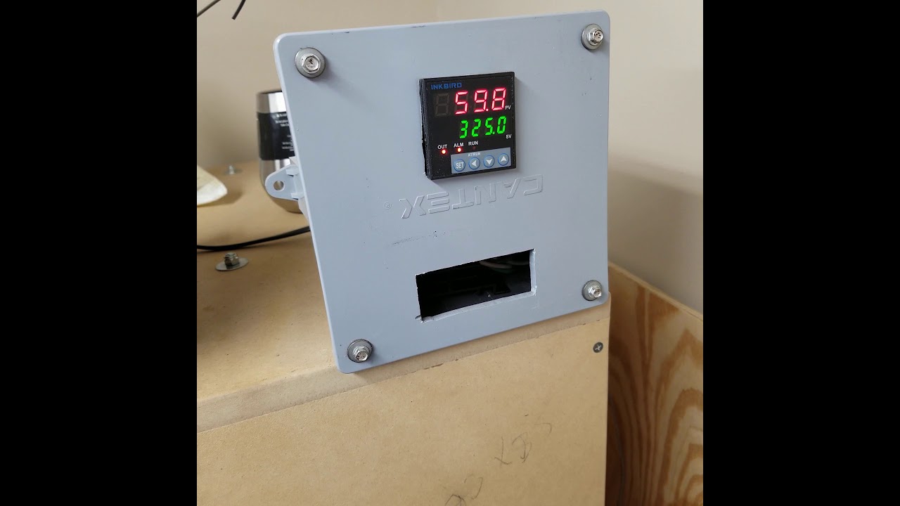 DIY Cerakote Oven or Weapons Coating Oven Made from MDF