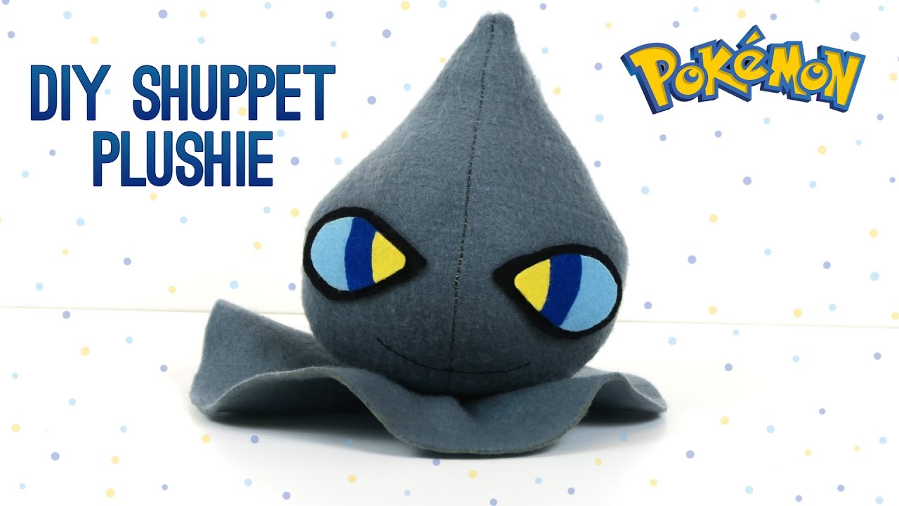 Pokemon DIY: Shuppet Plushie – How to make your own cute Pokemon Sun and Moon plush toy