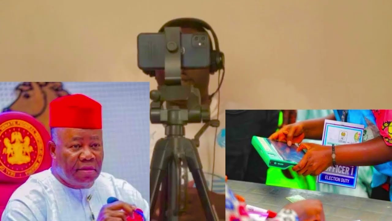 HEAVY CHAOS As AKPABIO Lies That 9 STATES In NIGERIA Don’t HAVE NETWORK For ELECTRONIC TRANSMISSION