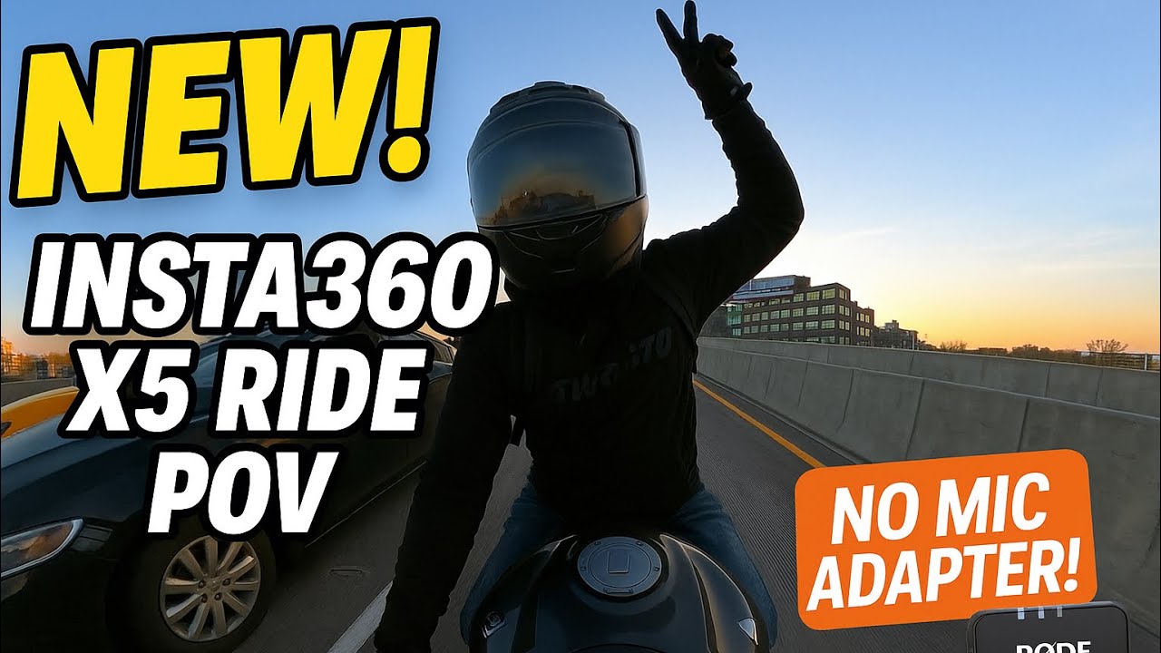 First Ride with the Insta360 X5 + Rode Wireless Go 2! | Bronx to Queens