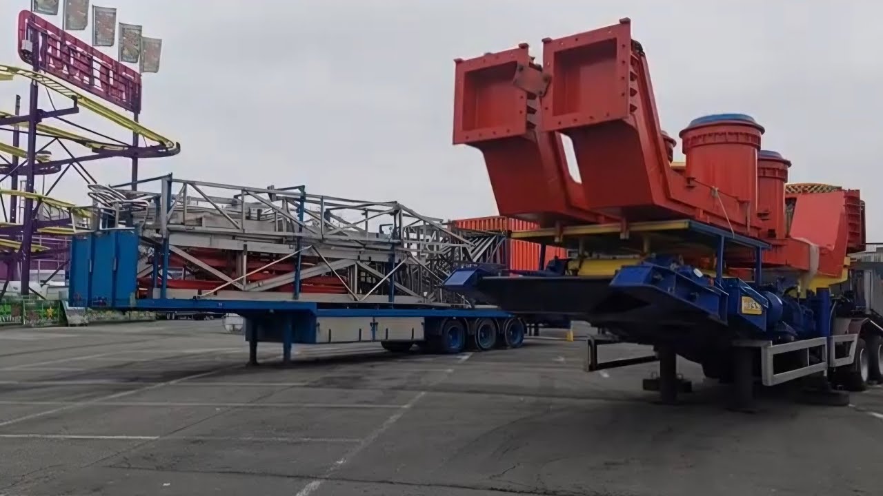 Opbouw Winterfoor Aalst (BE) 2025 (Deel 3) #winterfoor #aalst #kermis #opbouwkermis