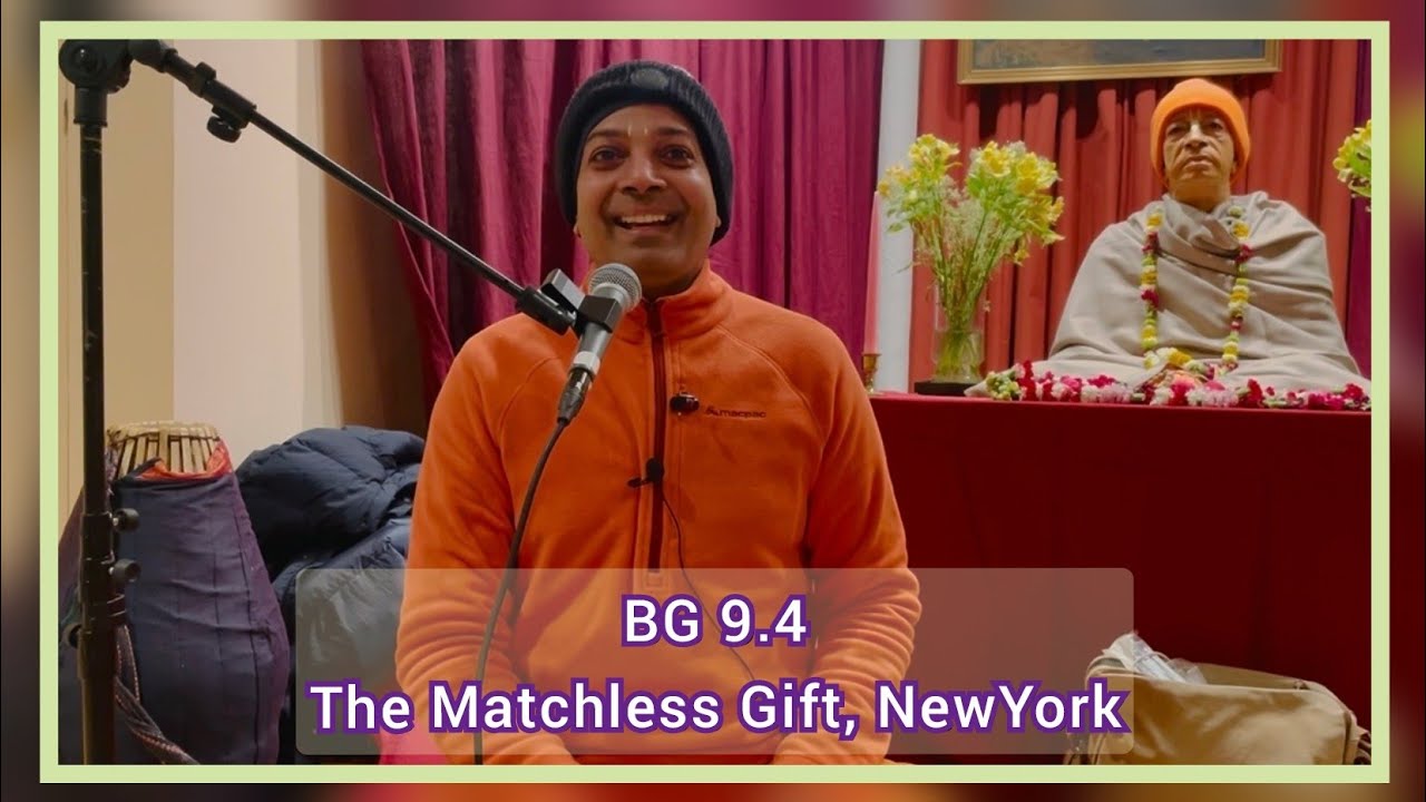 BG 9.4 (Eng) | 26 Second Ave The Matchless Gift | 7th Feb 2026