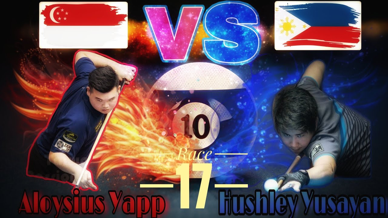 【Pool Live】Money Game - Hushley Jusayan(PHI) Vs Aloysius Yapp (SIN) -RACE 17-(21/10/2018)King’s Pool
