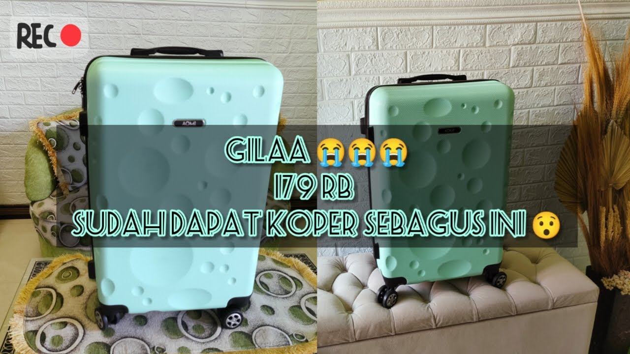 Tik Tok Shop Parah 😱Koper Murah Meriah cuma Rp 179.000 saja Freongkir 😲😲😲