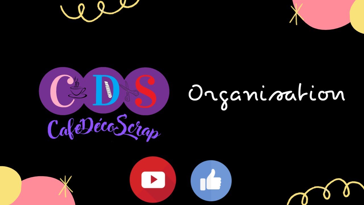 Organisation tampons dies et petit tour de mon petit coin scrap