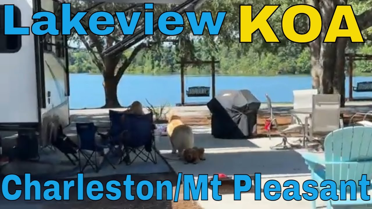 This KOA Lakefront Spot Will Take Your Breath Away Charleston, SC
