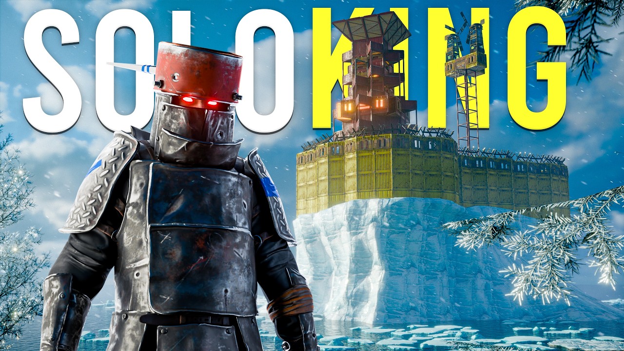 How a SOLO built an UNRAIDABLE ICEBERG | Rust Movie