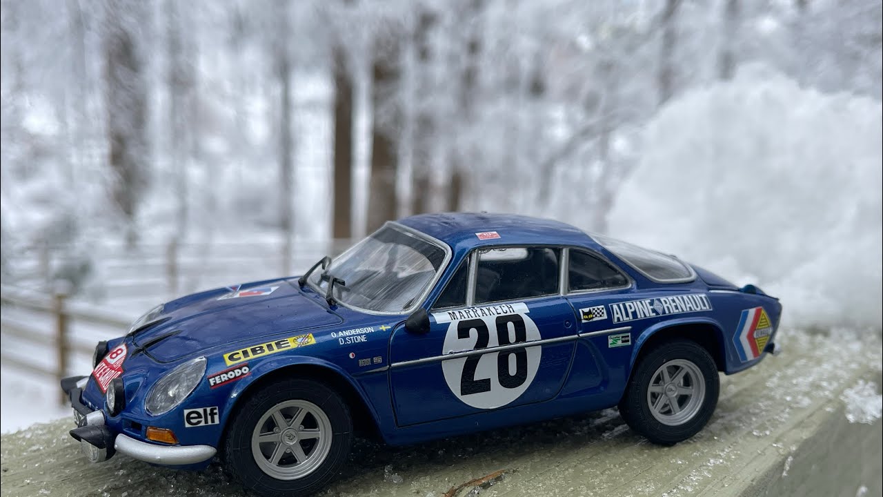 Более подробный обзор модели Tamiya Alpine A110