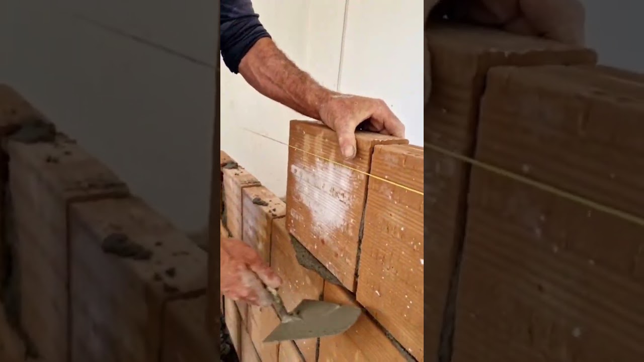 Posa dei forati. #muratore #construction #ristrutturazionecasa
