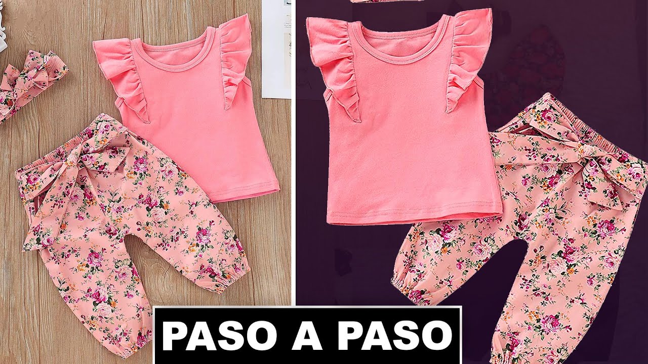 DIY conjunto de niña hermoso
