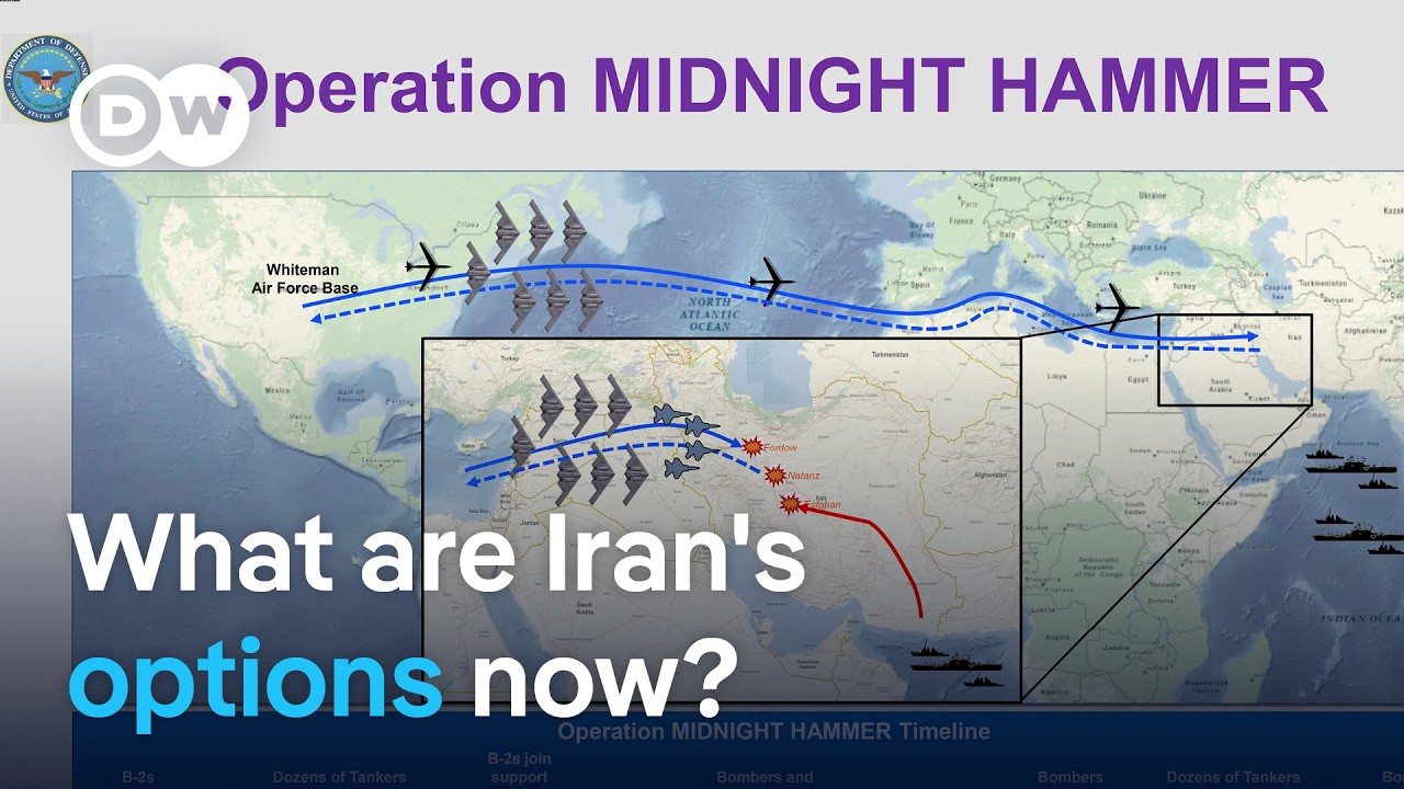 Details of the US mission in Iran dubbed 'Operation Midnight Hammer' | DW News