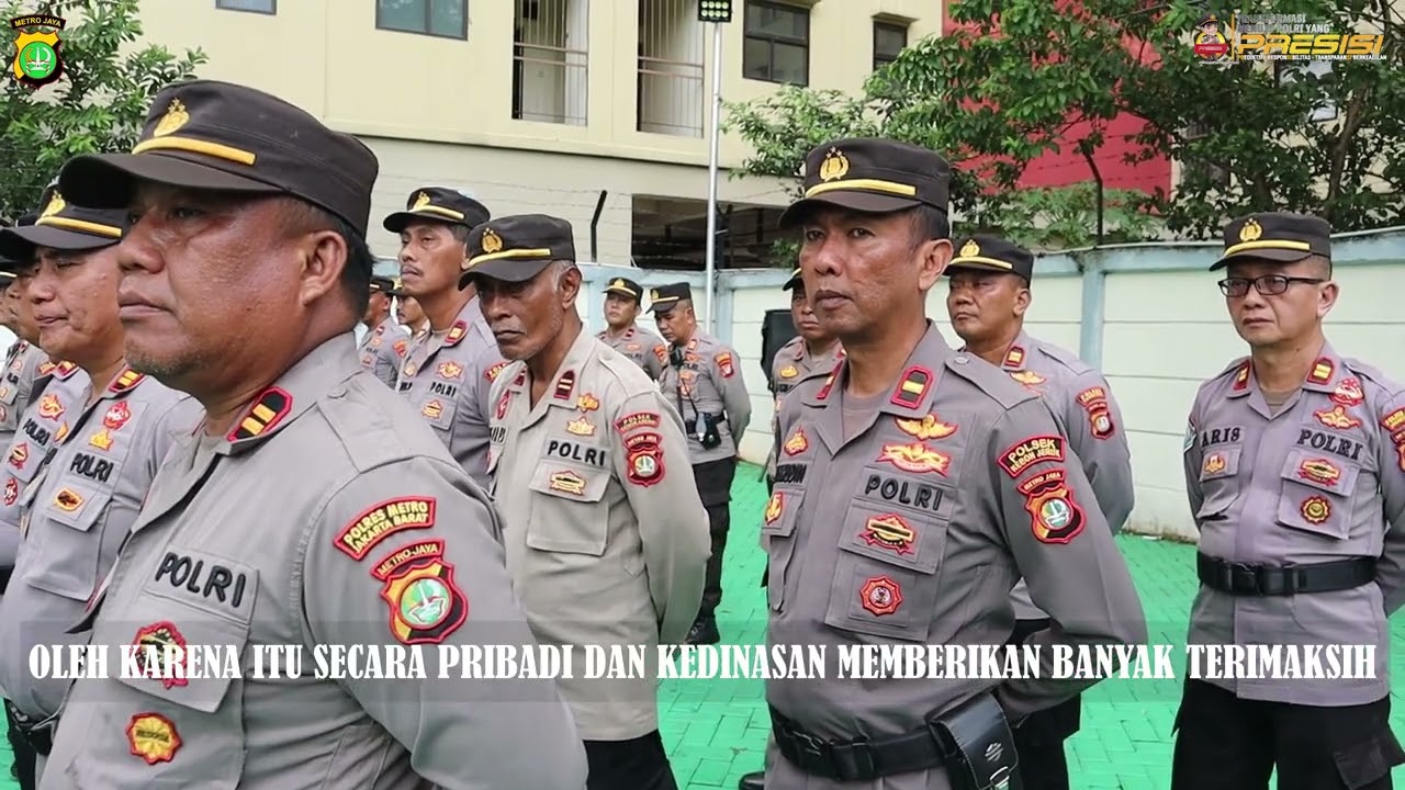 Parade Parawel Kapolres Metro Jakbar Dari Kombes Pol M Syahduddi ke Kombes Pol Twedi AdityaBennyhadi