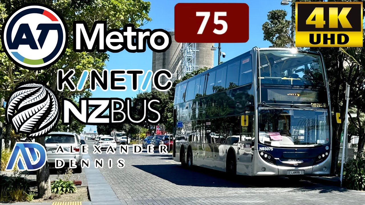 [Auckland Transport Bus: 75 City Centre Wynyard Quarter to Glen Innes, Remuera & Newmarket] E500MMC